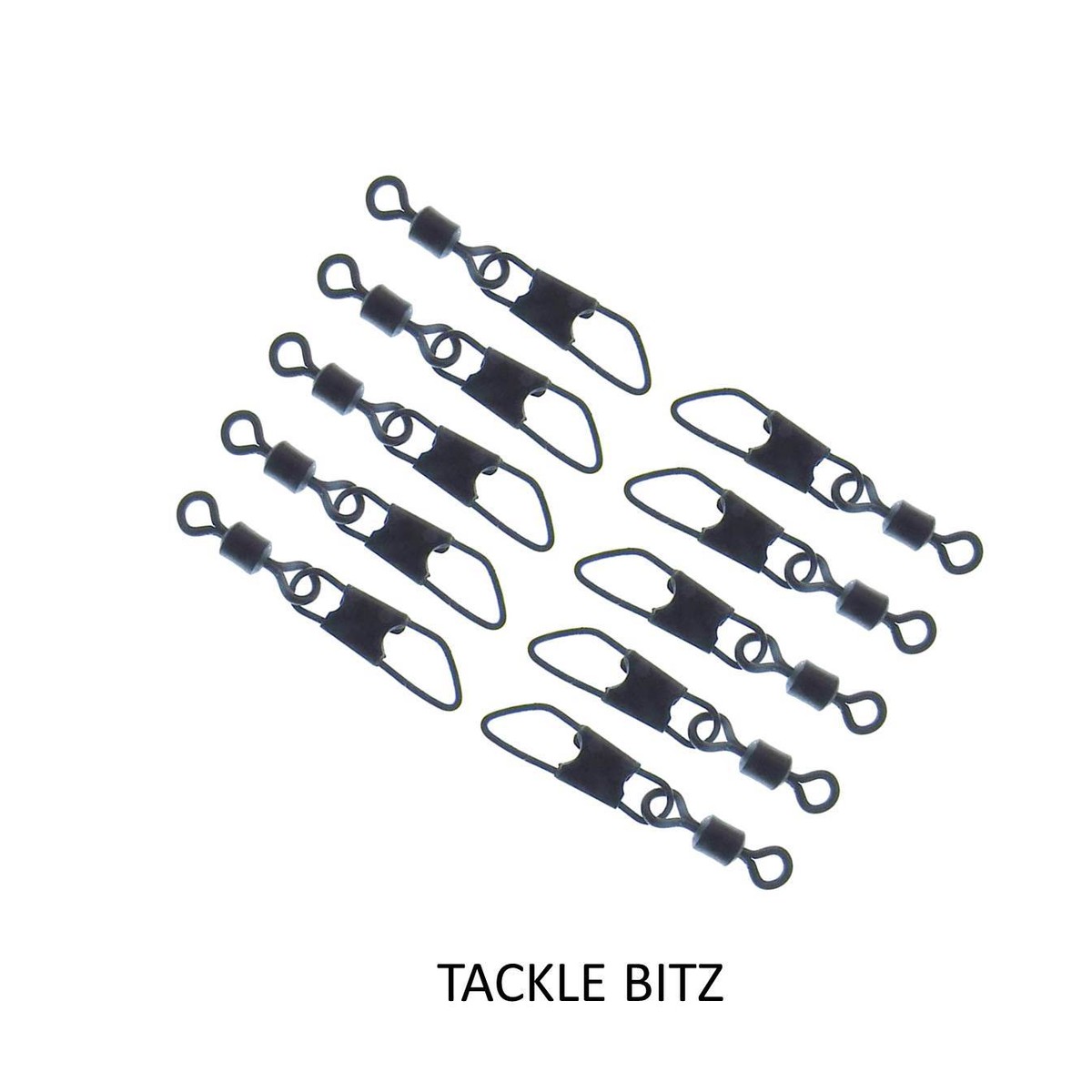 Swivel Clips Rig Heavy Duty Swivel 20 Black Safety Snap Link Swivels Size 11 - Perfect ...