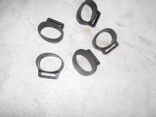 WW2 german  K98 mauser rifle stock middle band w sling swivel middleband w code