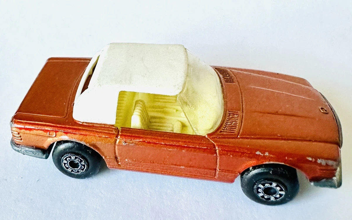 Matchbox Superfast – Mercedes 350 SL Jaune – Réf 6 – 1973 – NEUVE En Boîte
