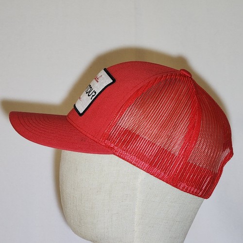 Travis Matthew Life On Tour Since 2007 Red Snapback by FlexFit Hat - Picture 5 of 9