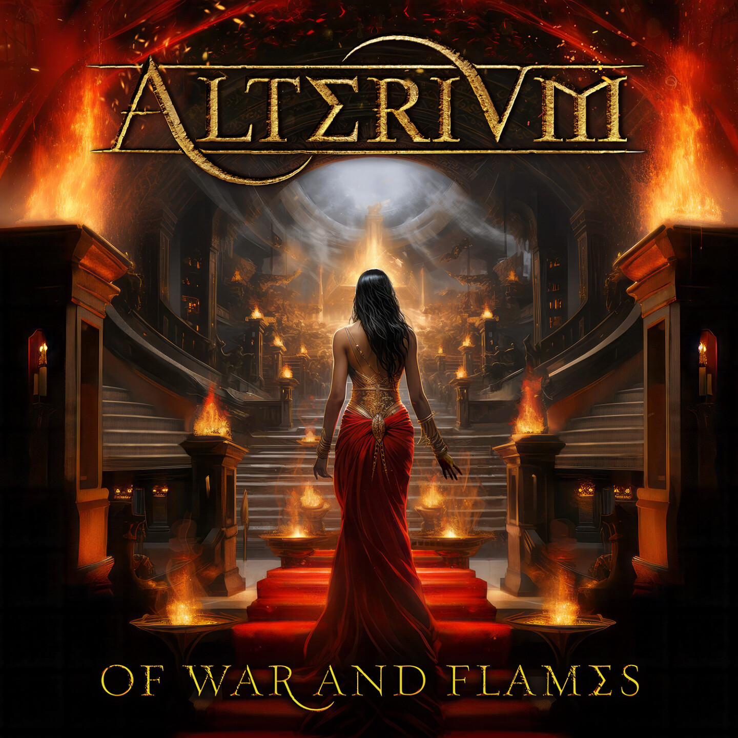 Alterium Of War and Flames (CD) Album Digipak