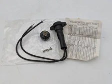 Thomas Single Fuse Holder Panel Mount for KTK Type Fuse Black