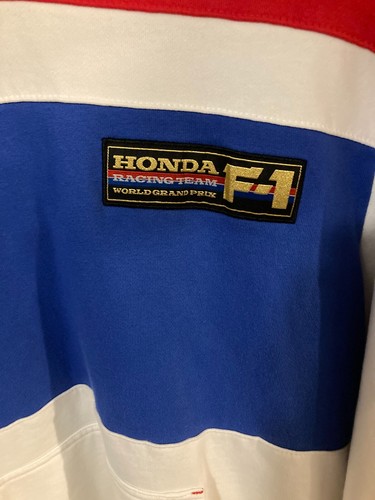 vintage culture honda racing team f-1 world grand prix hooded sweatshirt LG. - Picture 4 of 5