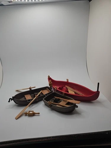 Playmobil Canoe And Boats Vintage 1990s