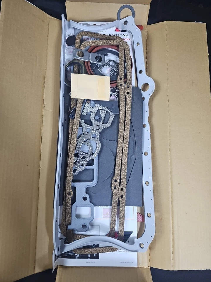 Juego de kit de motor de junta Detroit 32649CS camioneta Chevrolet V8 350 CID 1986-88 NOS Foto 4 de 4