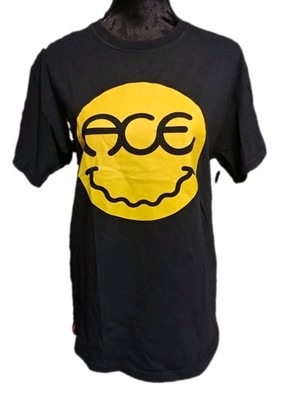Rare ACE Truck Co. AF1 ''Smiley Logo'' Graphic T-Shirt *Made in USA* M