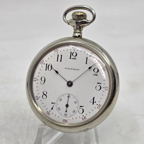 Antique 1909 Waltham Grade 620 16s 15j Pocket Watch Silveroid