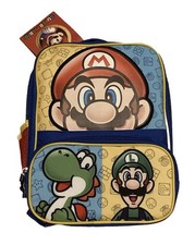 Super Mario Bros Kids Lunch Bag Mario Luigi And Yoshi
