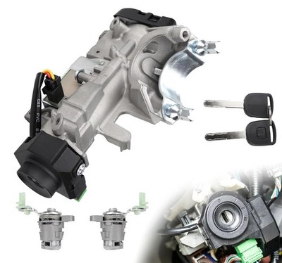 Ignition Switch Lock Cylinder with 2 Keys for 2002-2006 Honda CR-V 72185-S9A-013