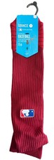 New Stance MLB Diamond Pro Solid Color Dark Red OTC Socks Medium
