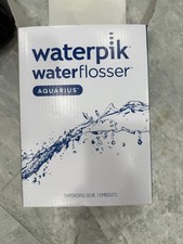 Open Box- Waterpik Aquarius Water Flosser Professional For Teeth, no tips, black