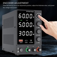 Digital Dc Power Supply High Accuracy Adjustable Bench Power Supply For Electron