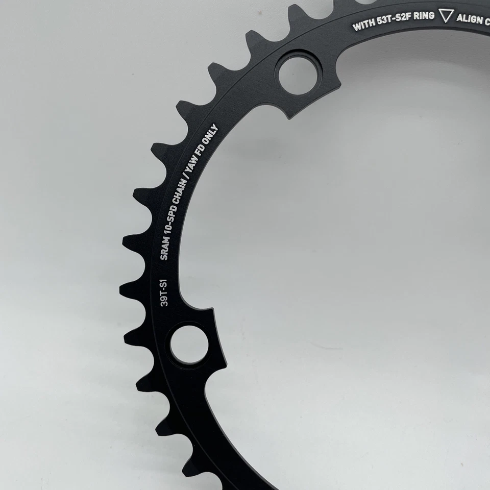 SRAM Red Yaw 39T 10-Speed Hidden Bolt Chainring, Use with 53T - Image 3 of 4