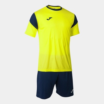 Joma Set Phoenix, Fluo Yellow Navy Blue, L Herren