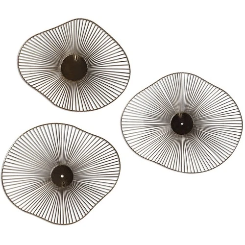 Uttermost 04182 Avarie 25 X 21 inch Metal Wall Art, Set of 3 - Picture 4 of 5
