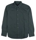 BONOBOS Solid Long Sleeve Button Up Shirt sz L Large Gray Slim Fit