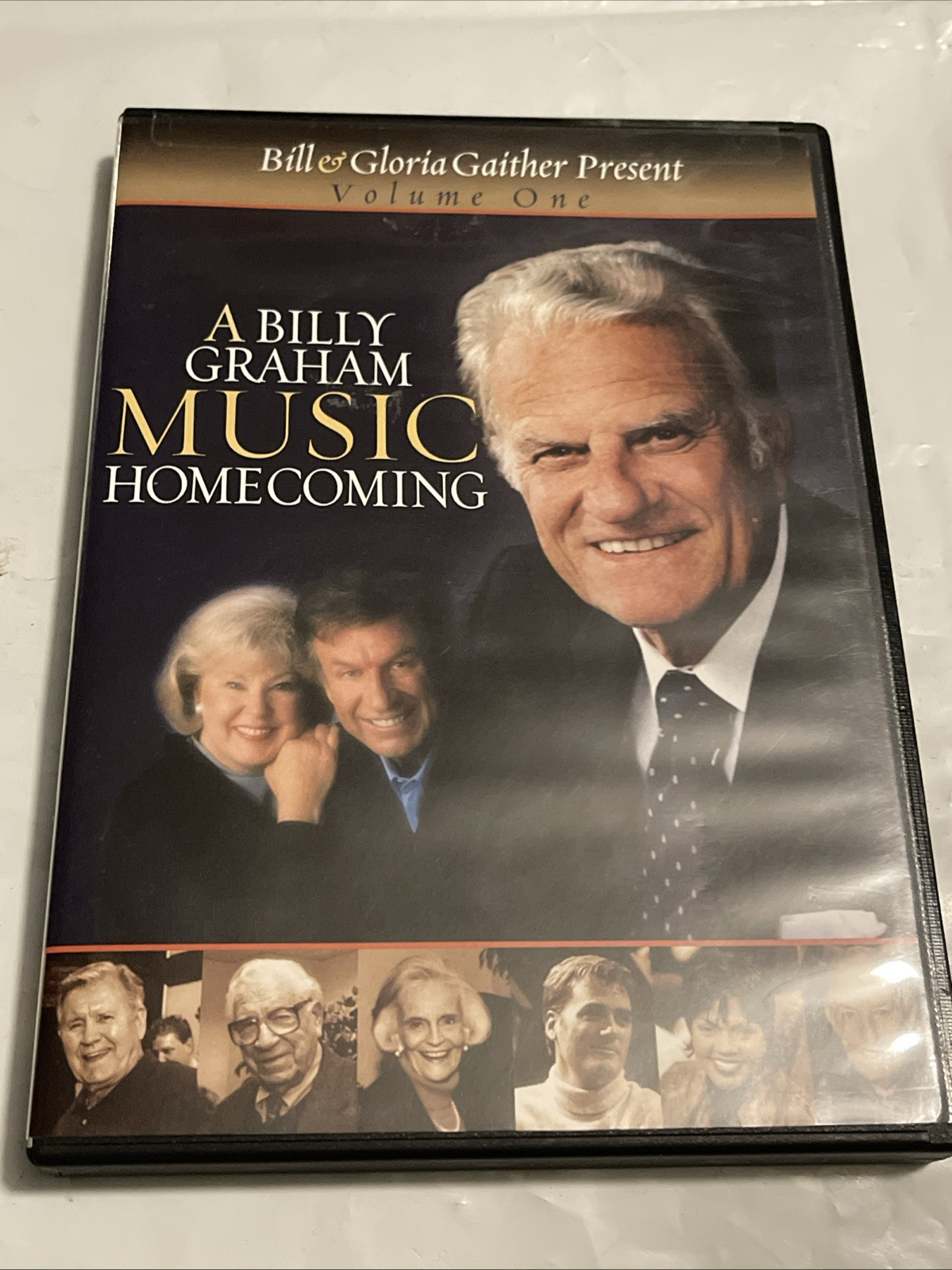 A Billy Graham Music Homecoming - Volume 1 - DVD - Bill & Gloria Gaither - VGC