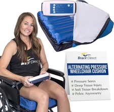Alternating Pressure Wheelchair Cushion – Air Cell Therapy for Pressure Sore Rel