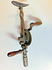 Vintage Millers Falls Breast Drill Ratchet No.12 Hand Gear Crank  USA