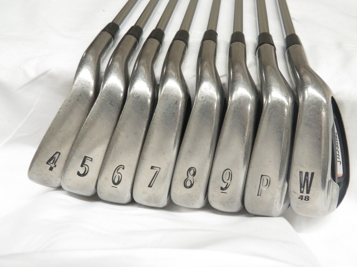 Used Titleist 714 AP1 Iron Set 4-PW,GW True Temper XP95 S300 Stiff