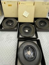 Vintage Kodak Transvue 80 Slide Trays Bundle of 4 for Kodak Slide Projector