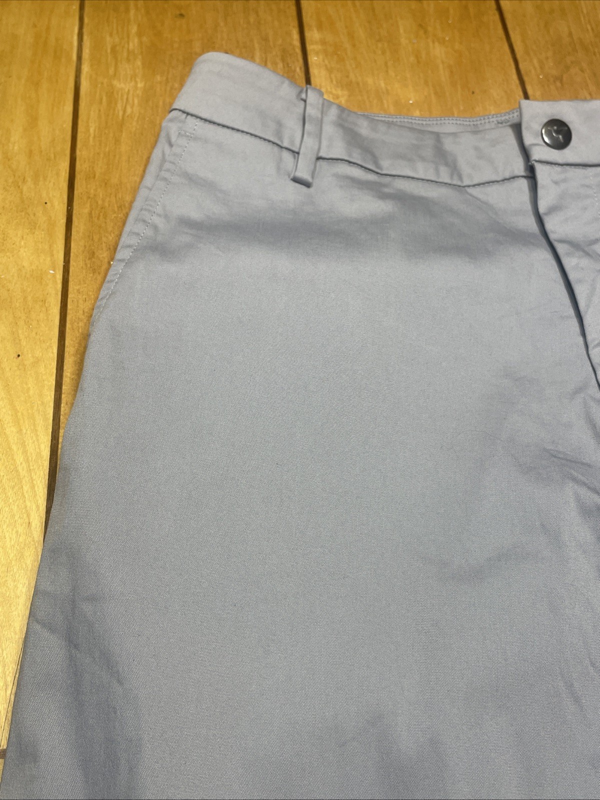 Bird Dogs Pants Mens 32x30 Boom For Your Boomstick Gray Chino Stretch Golf READ