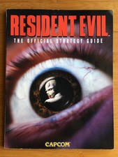 Resident Evil 1 PS1 PSX Official Strategy Game Guide Capcom 1996 Original Rare
