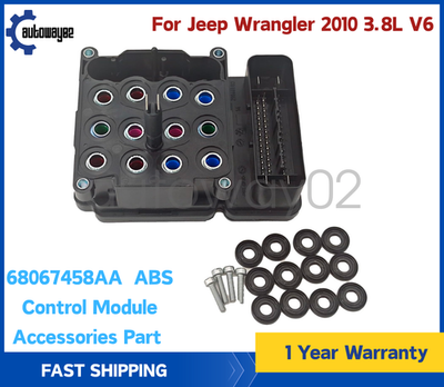 #ad #ad ABS Control Module Accessories Part For Jeep Wrangler 2010 3.8L V6 #68067458AA $550.00