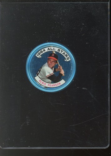 Albie Pearson #132 1964 Topps Coins card