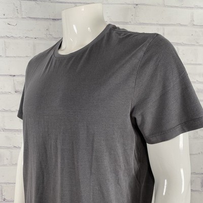 Marine Layer Shirt Men's Medium Short Sleeve Signature Crew Tee Asphalt Gray NWT