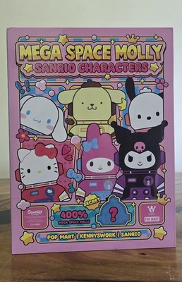 PopMart- MEGA SPACE MOLLY 400% Sanrio Characters-Cinnamoroll- Confirmed/Sealed