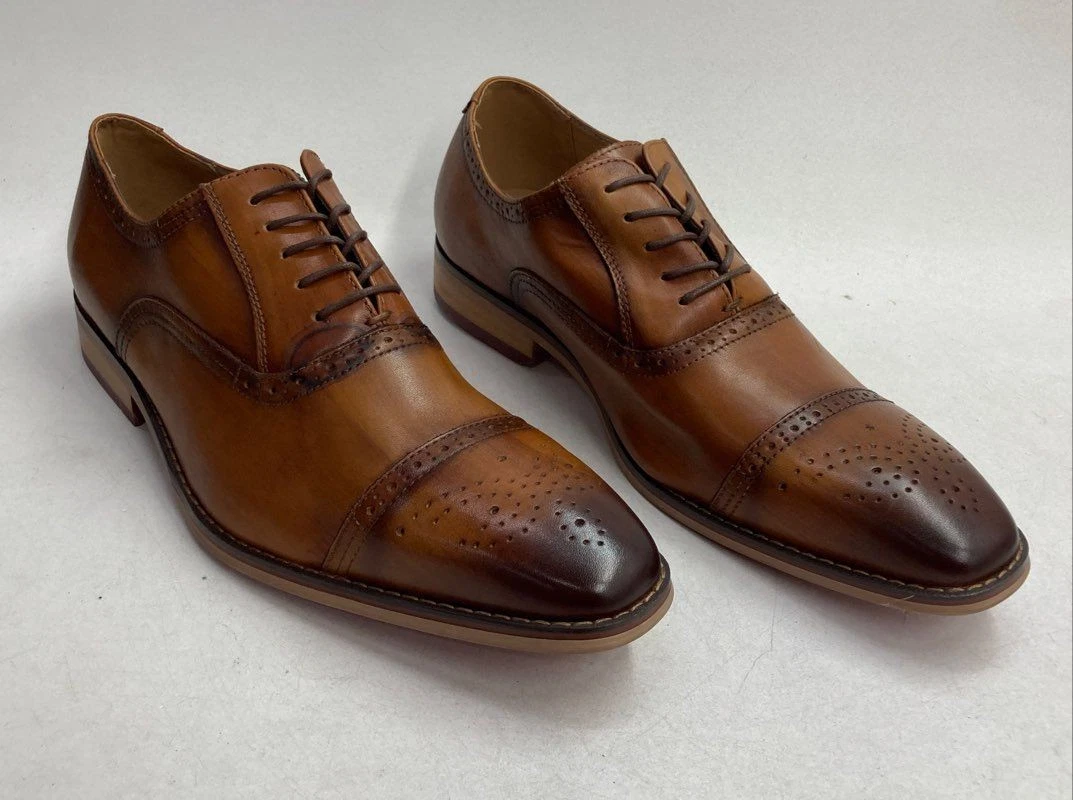 La Milano Oxford Dress Shoes for Men with Upper Leather for  display picture 3