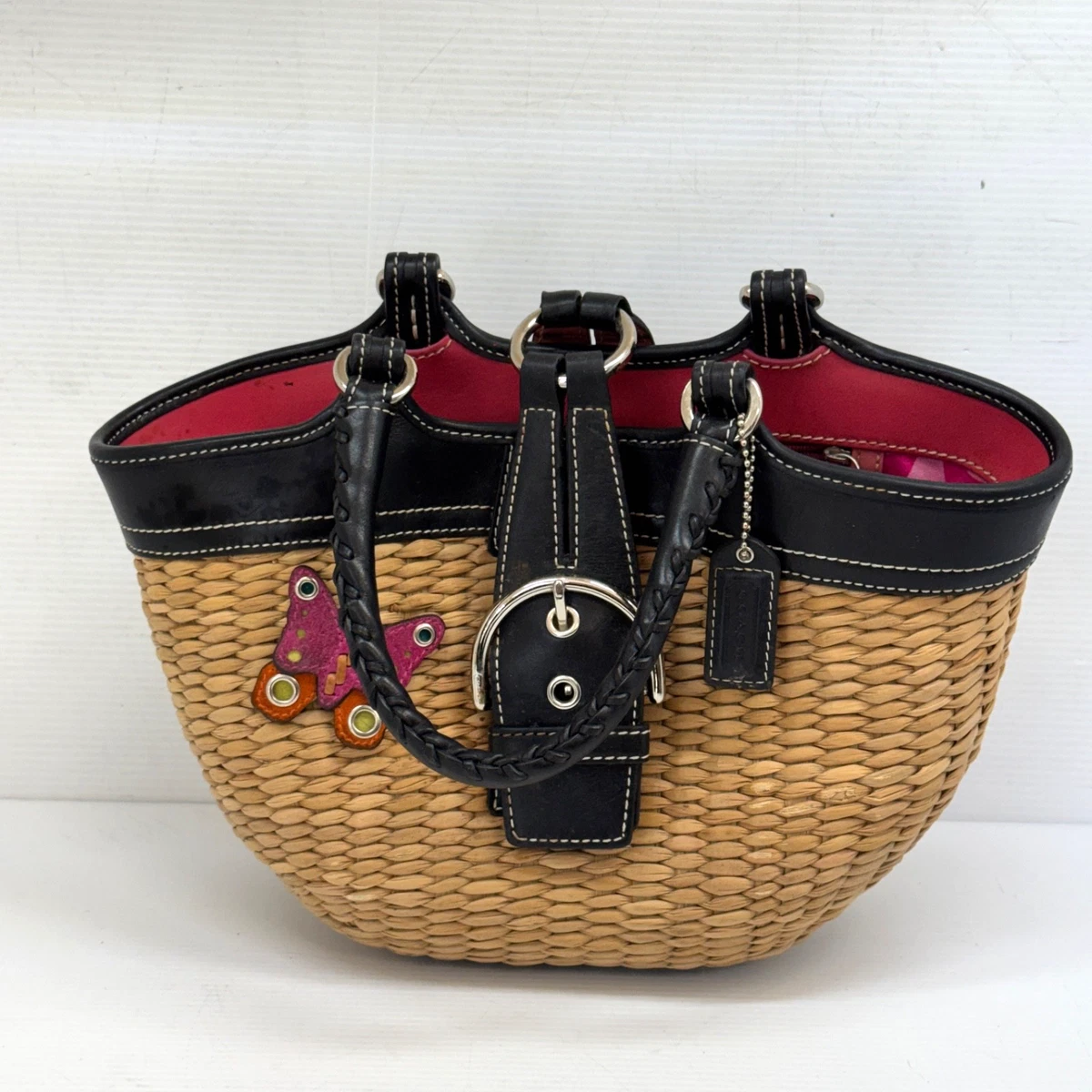 Coach Exterior Women's Straw Exterior Bags & Handbags for sale | eBay