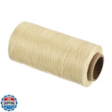 MECCANIXITY Waxed Thread,197 Yard 1mm 210D Flat Wax Thread Polyester Waxed St