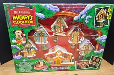 Vintage 1993 Mr Christmas Mickey's Clock Shop Animated 21 Songs