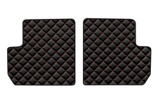 AUTO Tapis de sol arrière pour DACIA LODGY 12- VAN 5 Places 7 Places NOIR/ROUGE