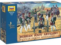 Zvezda 8022 Russian Foot Artillery 1812-1815 Scale 1:72