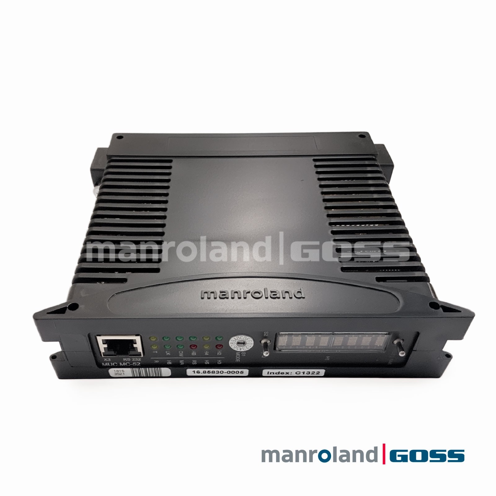 Manroland MUC.MC-52 CPU 16.85830-0005 Solution aux Erreurs Système de Presse
