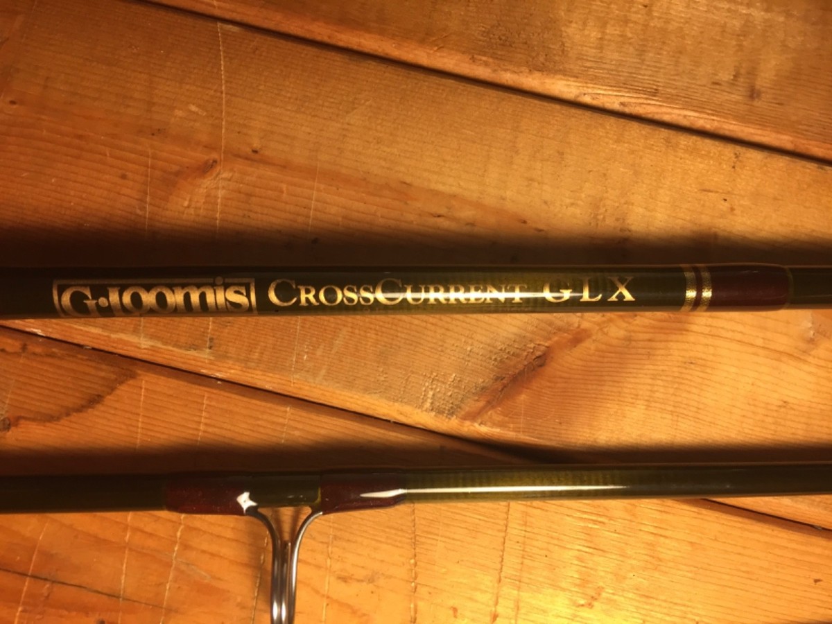 G LOOMIS GLX 10WT 4 PC CROSSCURRENT FLY ROD NICE CLEAN ROD | eBay
