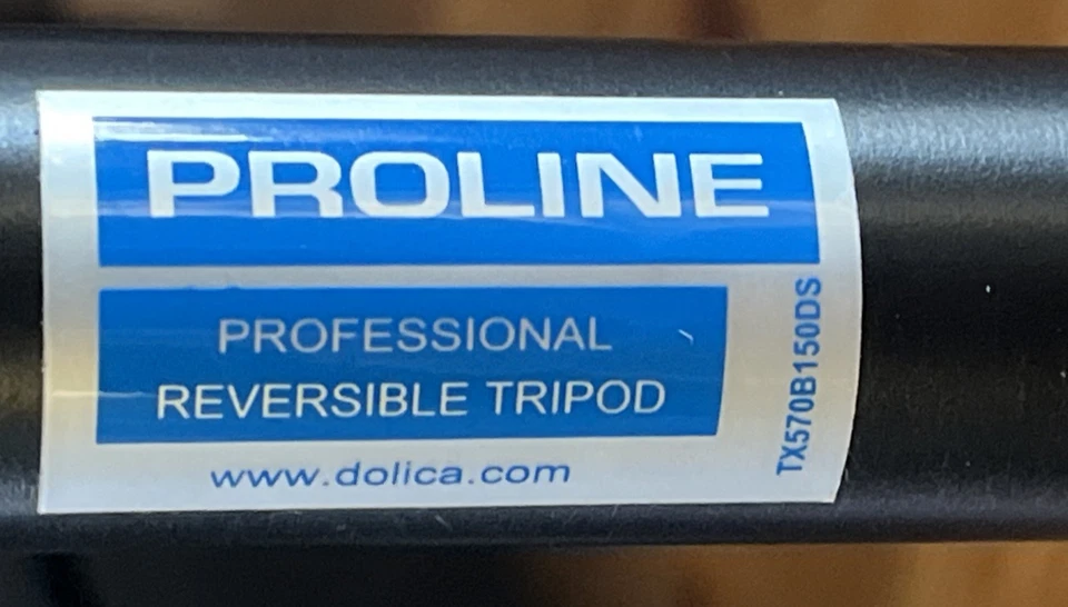 Dolica Proline Reversable Tripod Ball Head 18" - 57" Model TX570B150SL w/ Bag - Image 3 of 4