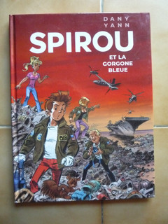 RARE ! DANY: "SPIROU ET LA GORGONE BLEUE" TTBE