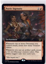 Poetic Ingenuity NM/M* EXTENDED Lost Caverns Of Ixalan 0377 mtg -UnltdCards