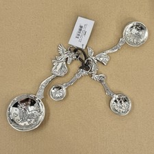 Ganz Angel Heart Silver Medal Measuring Spoons set of 4