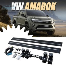 2pcs Power Side Step Deployable Running Boards Fits For Vw Amarok 2022-2025