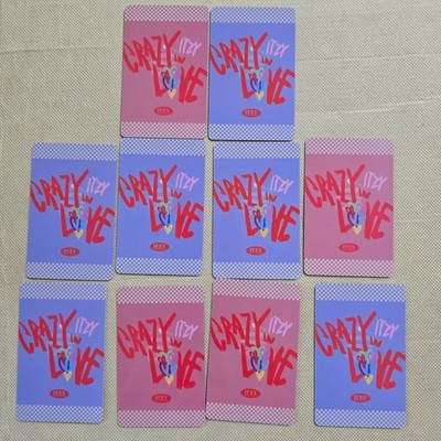 ITZY 1ST ALBUM CRAZY IN LOVE WITHDRAMA POB LUCKY DRAW PVC