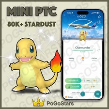 Pokémon PTC GO - Shiny Charmander - Red Poke...