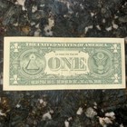 Birthday, Anniversary, Note 7/07/1975 One Dollar Fancy Serial Number I 07019757 — photo 4