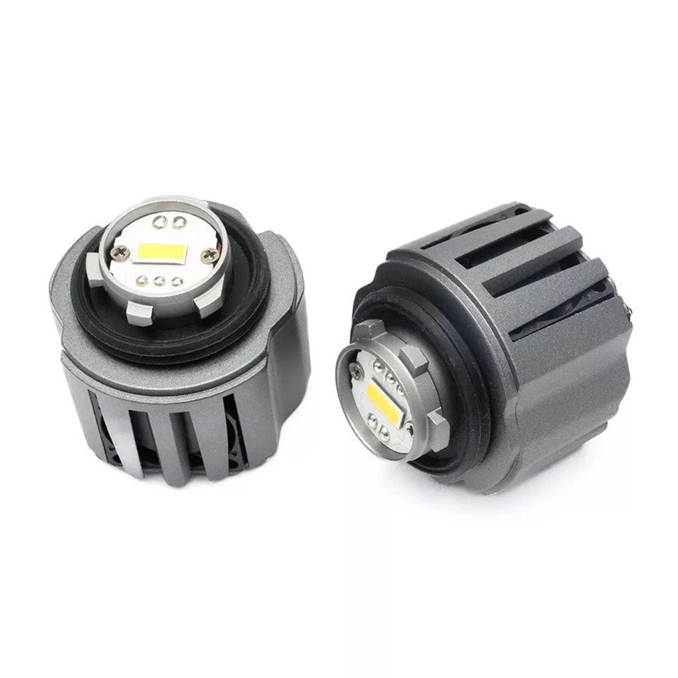 Bombillas antiniebla delanteras LED L1B amarillas para Honda Civic Accord Ridgeline CR-V Foto 2 de 4