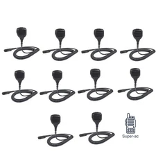 Lot/10 Remote Speaker Microphone for DP3441 DEP500e DEP550 DEP570 Handheld Radio