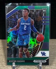 2020-21 Panini Prizm Draft Picks - Ashton Hagans #39 (RC) Green Prizm